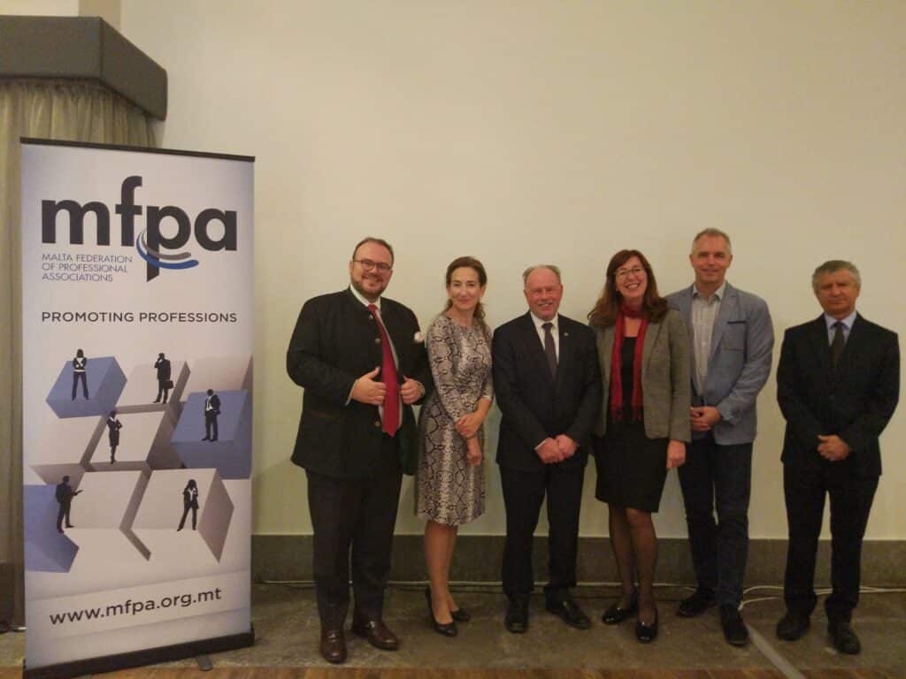 Professional Ethics: a Hub in Europe
