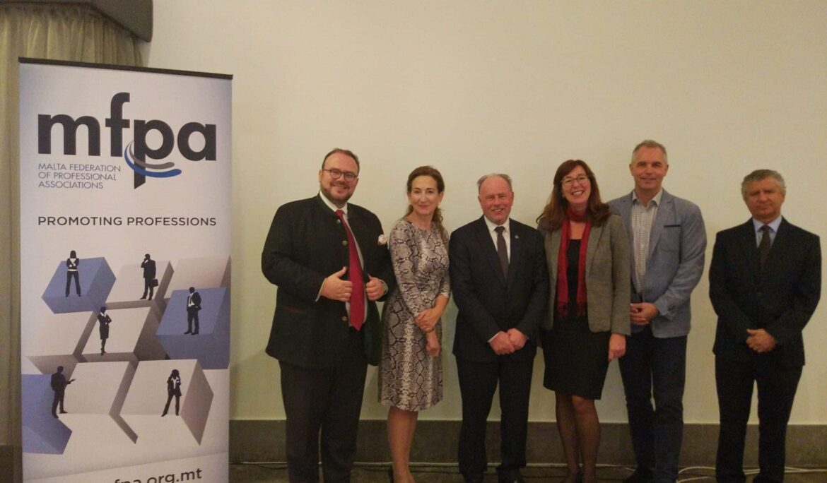 Professional Ethics: a Hub in Europe